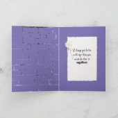 Birthday Daisy Bouquet op Brick Kaart (Binnen)