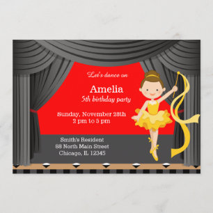 Birthday Dancer Kaart