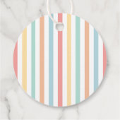 Birthday dank je cadeautje bedankjes labels (Achterkant)