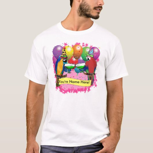 BIRTHDAY-DELEN T-SHIRT (Voorkant)