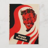  Birthday Devil Briefkaart (Voorkant)
