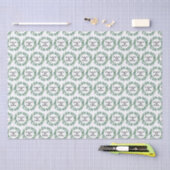 Birthday eucalyptus greenery met het grote naamscr tissuepapier (Craft)