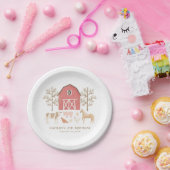 Birthday Farm Animals Papieren Bordje (Feest)