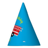 Birthday Fire Truck Party Feesthoedjes (Rechts)