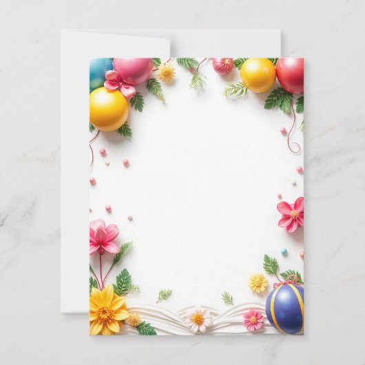 Birthday Flat Card (Voorkant)