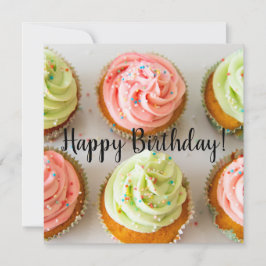 Birthday Flat Wenskaart Kaart