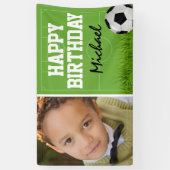 Birthday Football sport Spandoek (Verticaal)