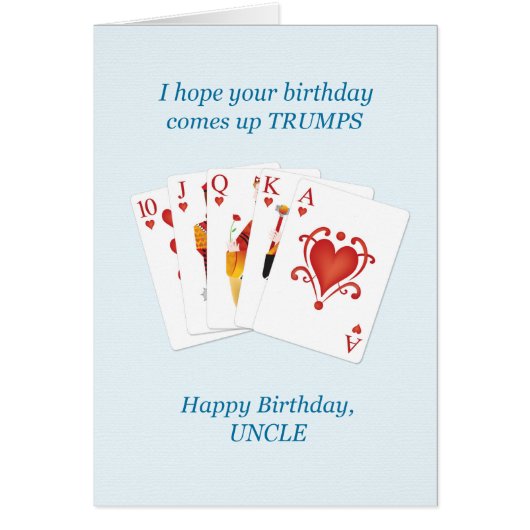 Birthday for oom, Hearts Full House (Voorkant)