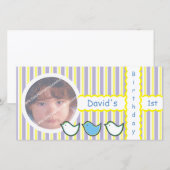 Birthday-fotokaarten (Voorkant / Achterkant)