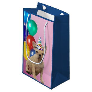 Birthday French Bulldog gift Klein Cadeauzakje