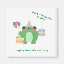 Birthday Frog Pet Ballonnen Cake Cadeauontwerp