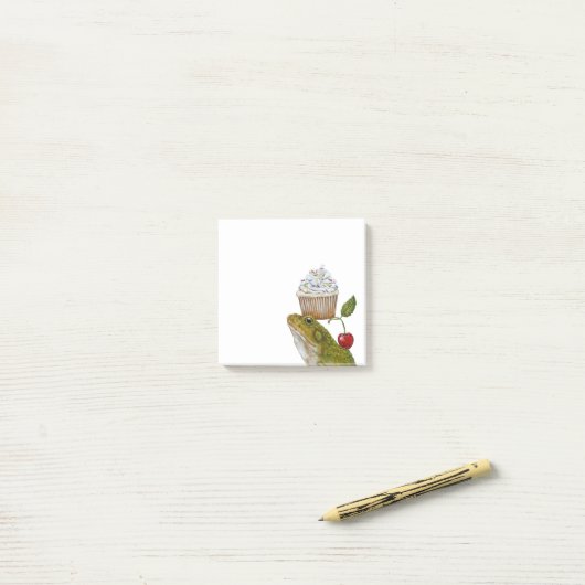 Birthday Frog Post-it notes (Op bureau)