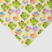Birthday Frogs Tissuepapier (Detail)