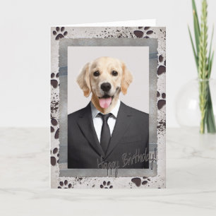 Birthday from the Dog Kaart