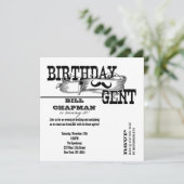 Birthday Gent Kaart (Staand voorkant)