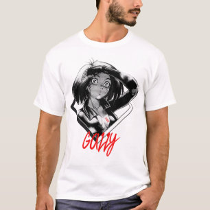 Birthday Gift Gally Alita Gunnm Retro Wave T-shirt