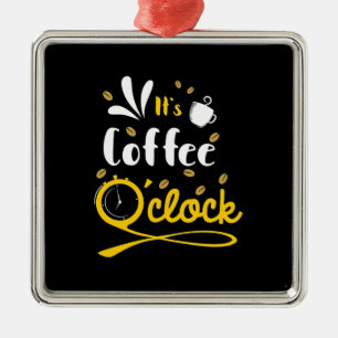 Birthday Gift is een koffie-oclock Metalen Ornament