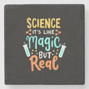 Birthday Gift Wetenschap is als een Magisch Stenen Onderzetter
