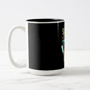Birthday Gift Wetenschap is als een Magisch Tweekleurige Koffiemok