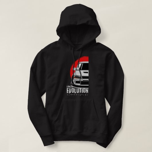 Birthday Gifts Lancer Evolution Side Hoodie (Design voorkant)