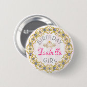 Birthday Girl Button (Voorkant /achterkant)