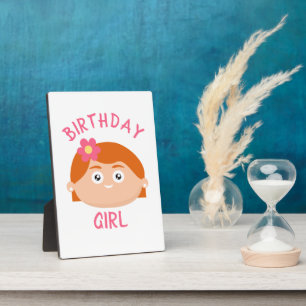 Birthday Girl Fotoplaat