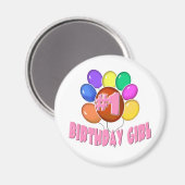 Birthday Girl Magneet (Voorkant / Achterkant)