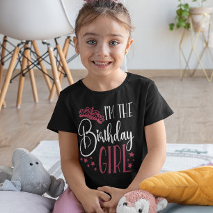 Birthday Girl Personalized Birthday Squad Matching T-shirt