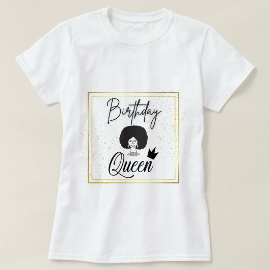 Birthday Girl Shirt (Design voorkant)
