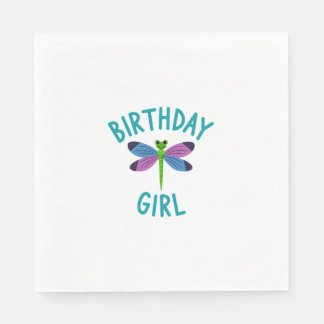 Birthday girl shirt Dragonfly birthday party tee s Servet