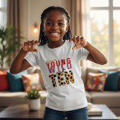 Birthday Girl TEN Leopard Print Party Shirt