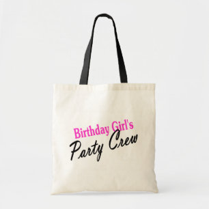 Birthday Girls Party Crew Tote Bag