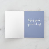 Birthday Great Pyreneeën Mountain Dog Kaart (Binnen)