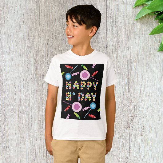 Birthday Greeting Candles T-shirt