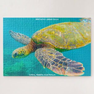 Birthday Greetings Coral Reef Australië Legpuzzel