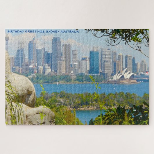 Birthday Greetings uit Sydney Legpuzzel (Horizontaal)