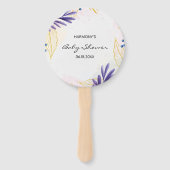 Birthday Hand Fans Luxury Handwaaier (Voorkant)