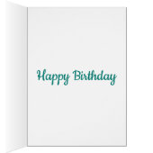 Birthday Hearts whimsical kleurrijke hartkunst (Binnen (Rechts))