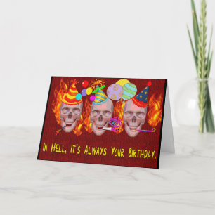 Birthday Hell Kaart