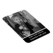 Birthday Herinder Photo Magnet Magneet (Rechterzijde)