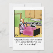 Birthday Humor Party Invitations "Spectickles" Kaart (Voorkant)