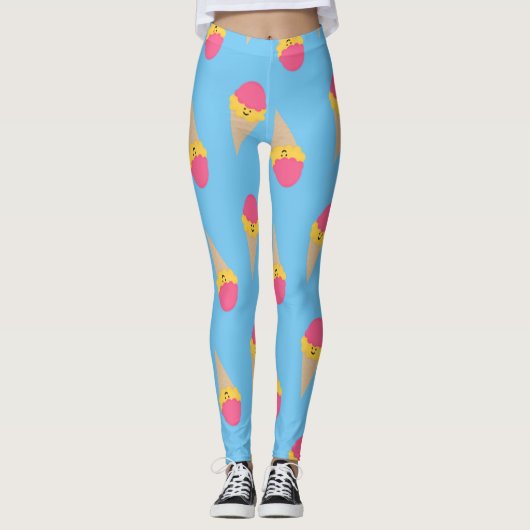 Birthday Ice Cream Leggings (Voorkant)