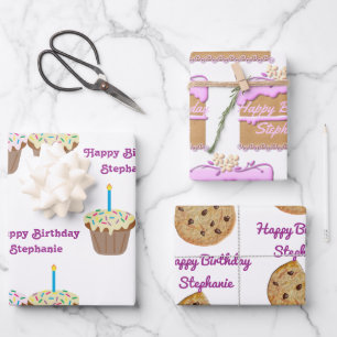 Birthday-infecties Inpakpapier Vel