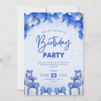birthday invitation