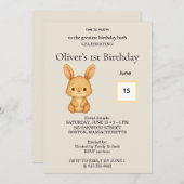 Birthday Invitation (Devant / Derrière)