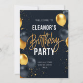 birthday invitation (Devant)