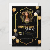 Birthday invitation (Devant / Derrière)