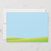 Birthday Invitation Boy Water Slide Pool Kaart (Achterkant)