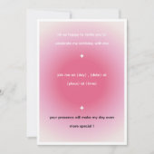 birthday invitation Card (Devant)