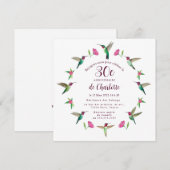 Birthday Invitation Card Feestdagenkaart (Voorkant / Achterkant)